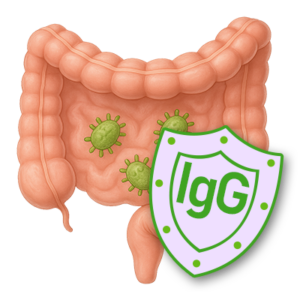 IgG toxin binders symptom relief